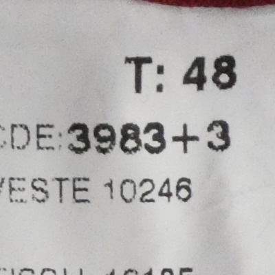 Veste grise chinée - manches longues - Homme - Balsan - 48 Très bon état - Vue 4 - 